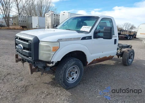 2011 Ford F-250 Xl из США, поврежденный, VIN 1FDBF2B62BEA30218